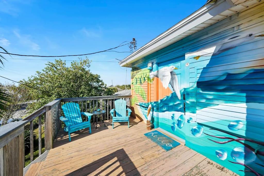 Galveston Beach House Family/Pet Friendly Exterior foto