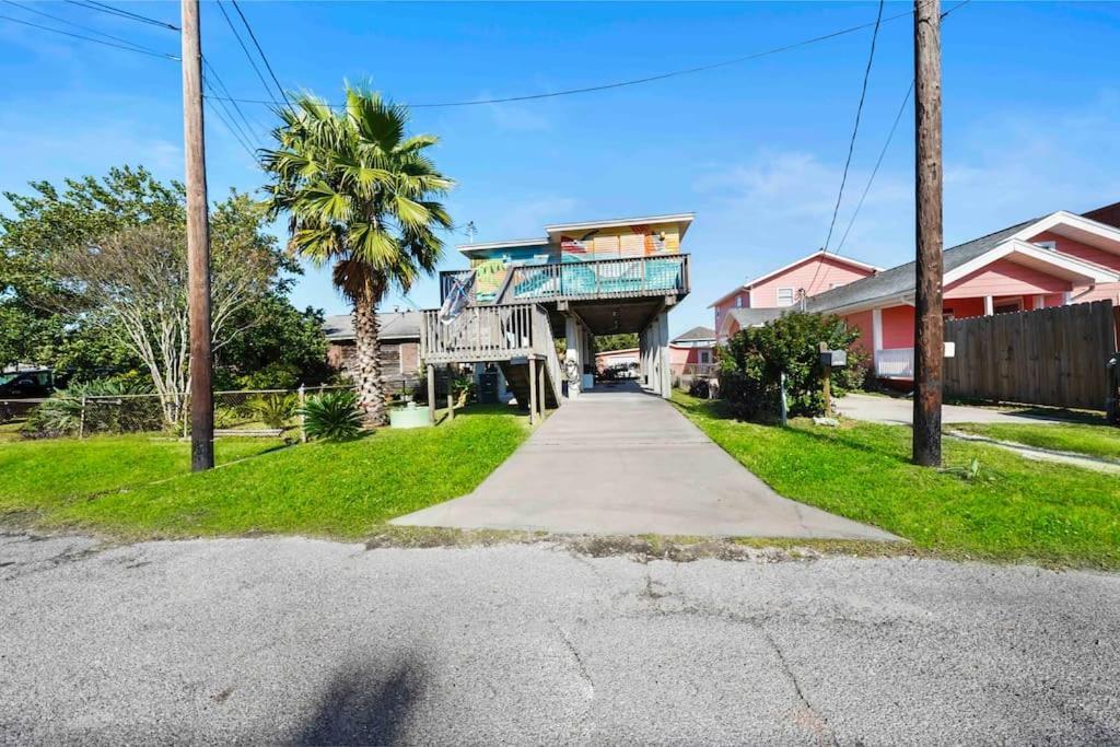 Galveston Beach House Family/Pet Friendly Exterior foto